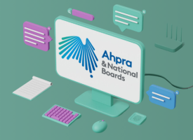 Ahpra webinar concept image
