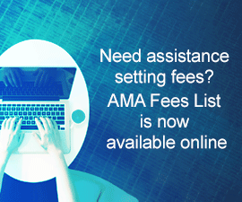 Fees list advert
