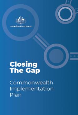Cover of report - closing the gap plan
