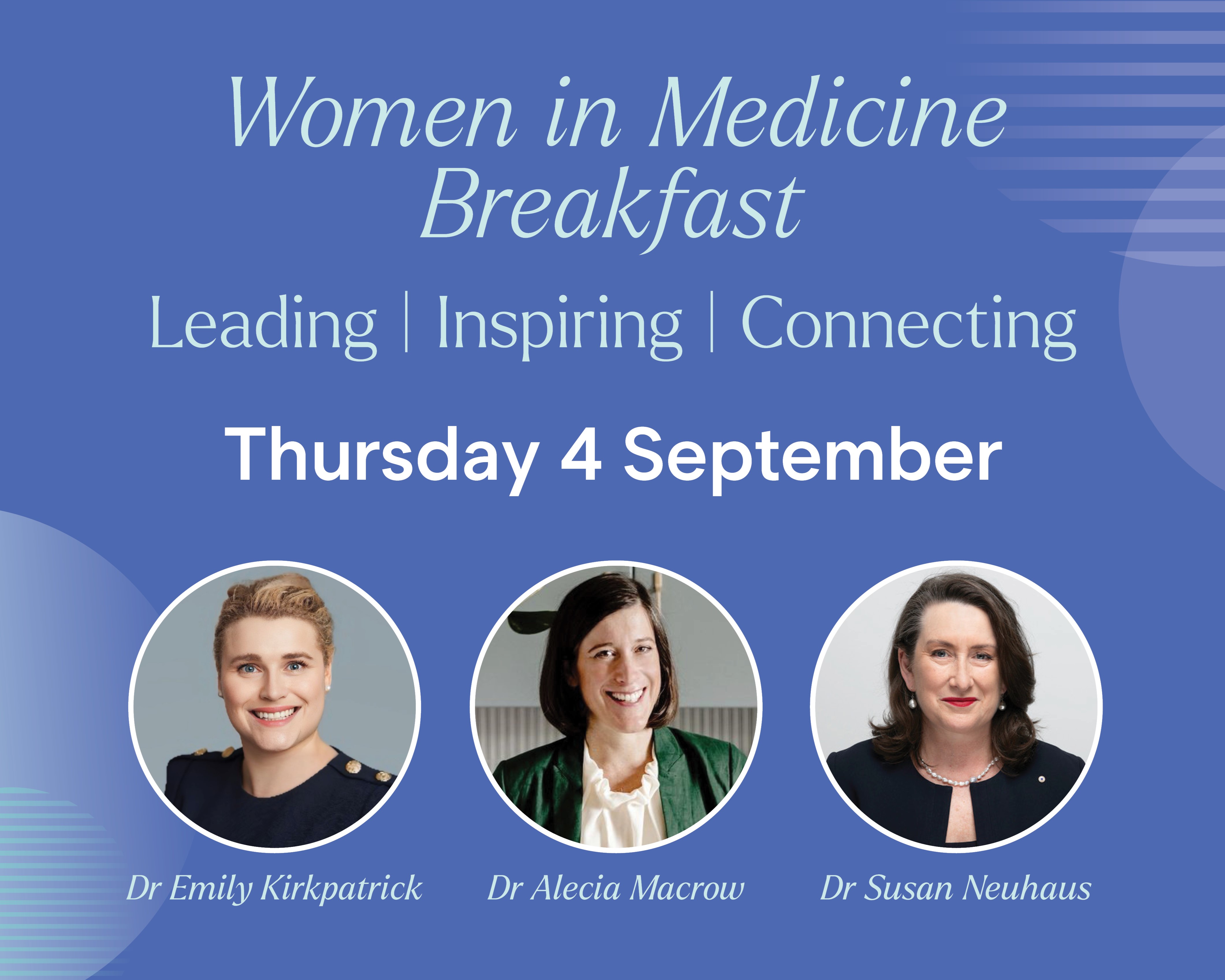 Women in Medicine Breakfast 2025