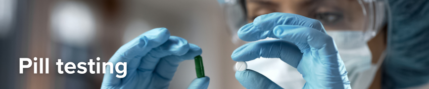 Pill testing