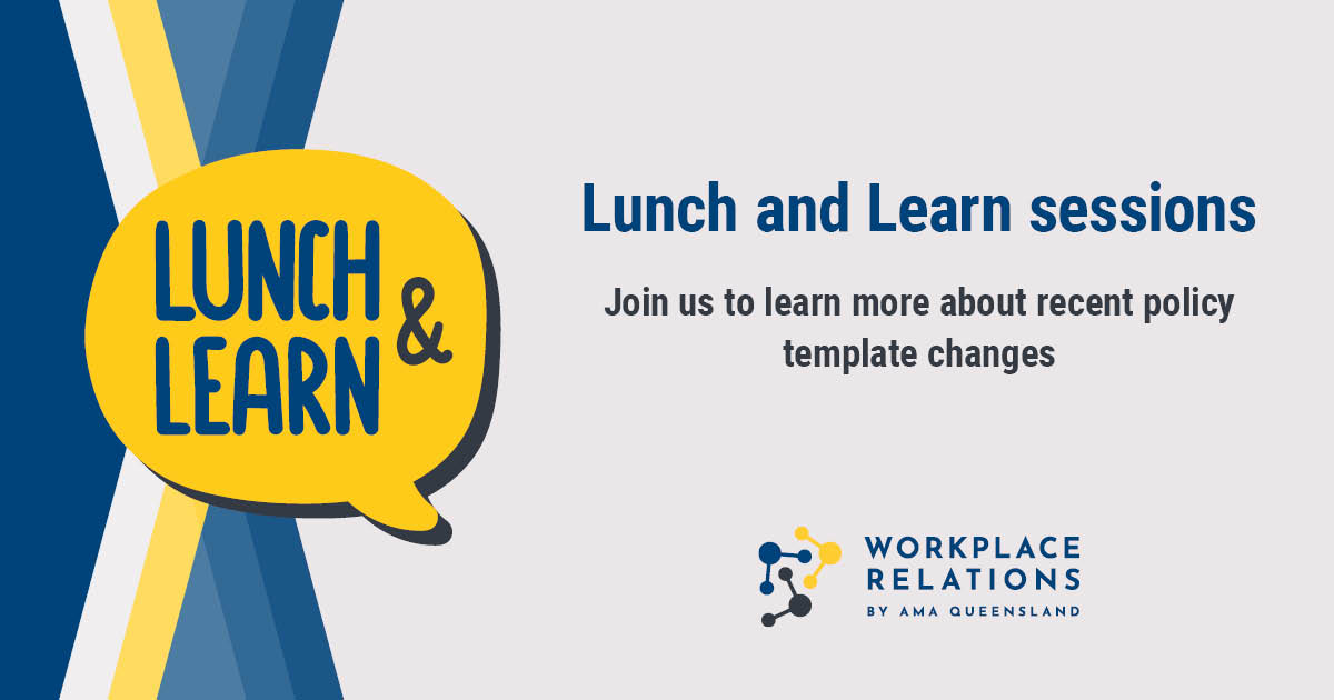 Lunch and learn artwork