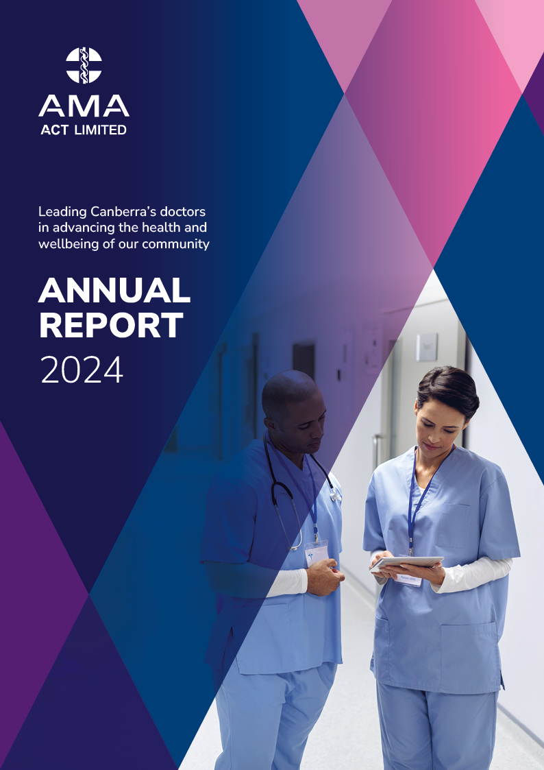 AMA ACT Annual Report Cover