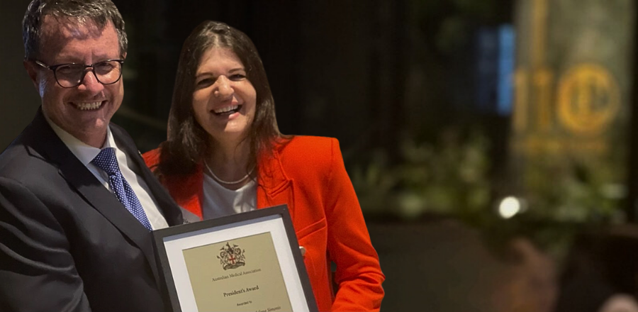 Professor Steve Robson and A/Prof Magdalena Simonis