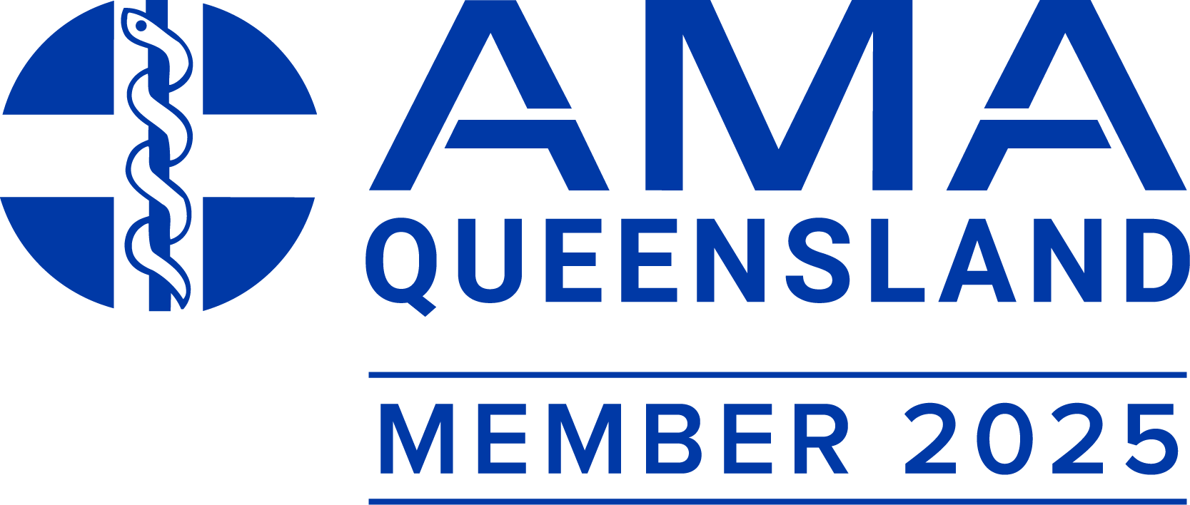 AMA Queensland member logo 2025