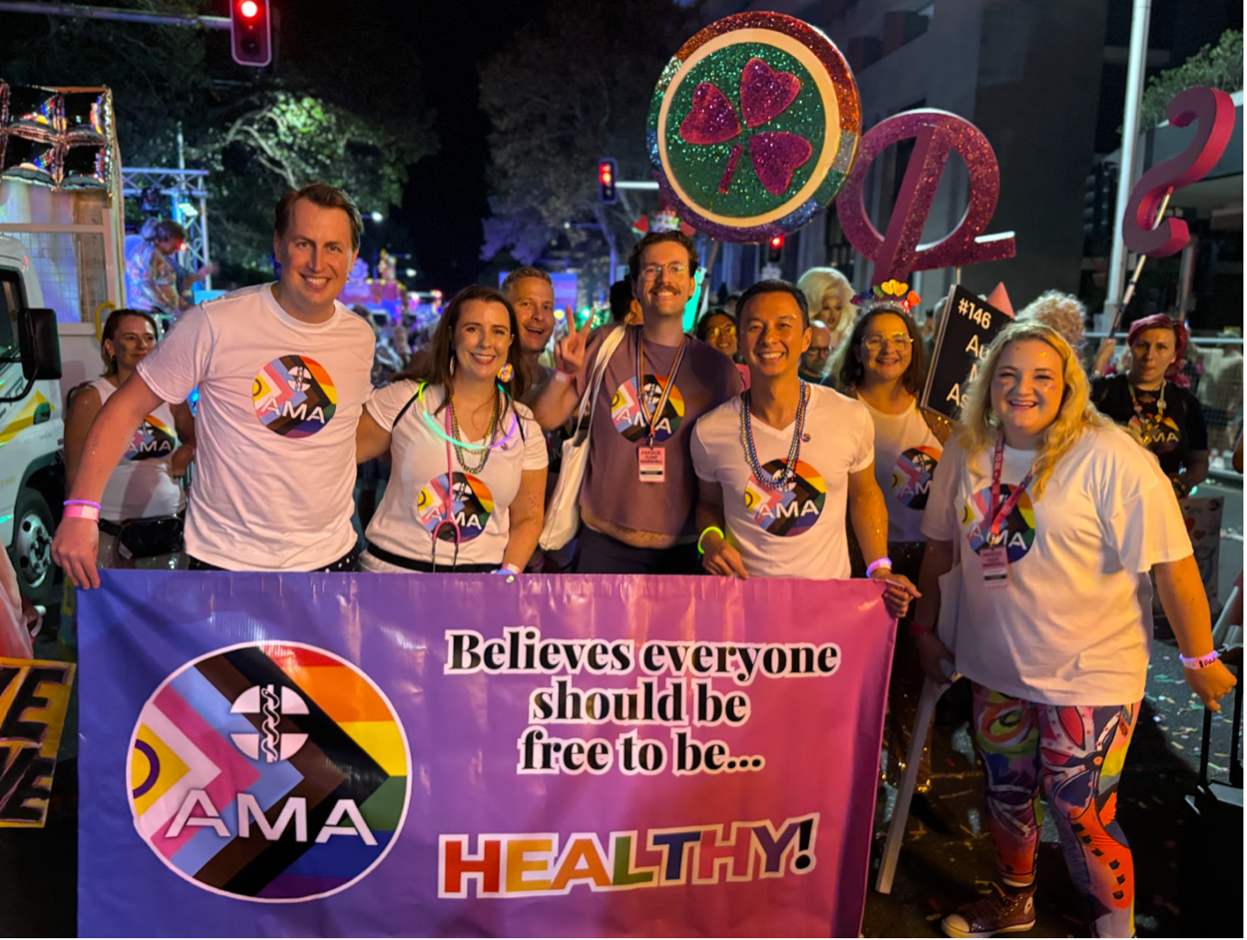 AMA at Mardi Gras