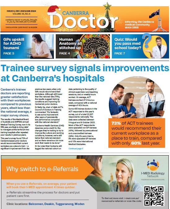 Canberra Doctor Issue 6 2023