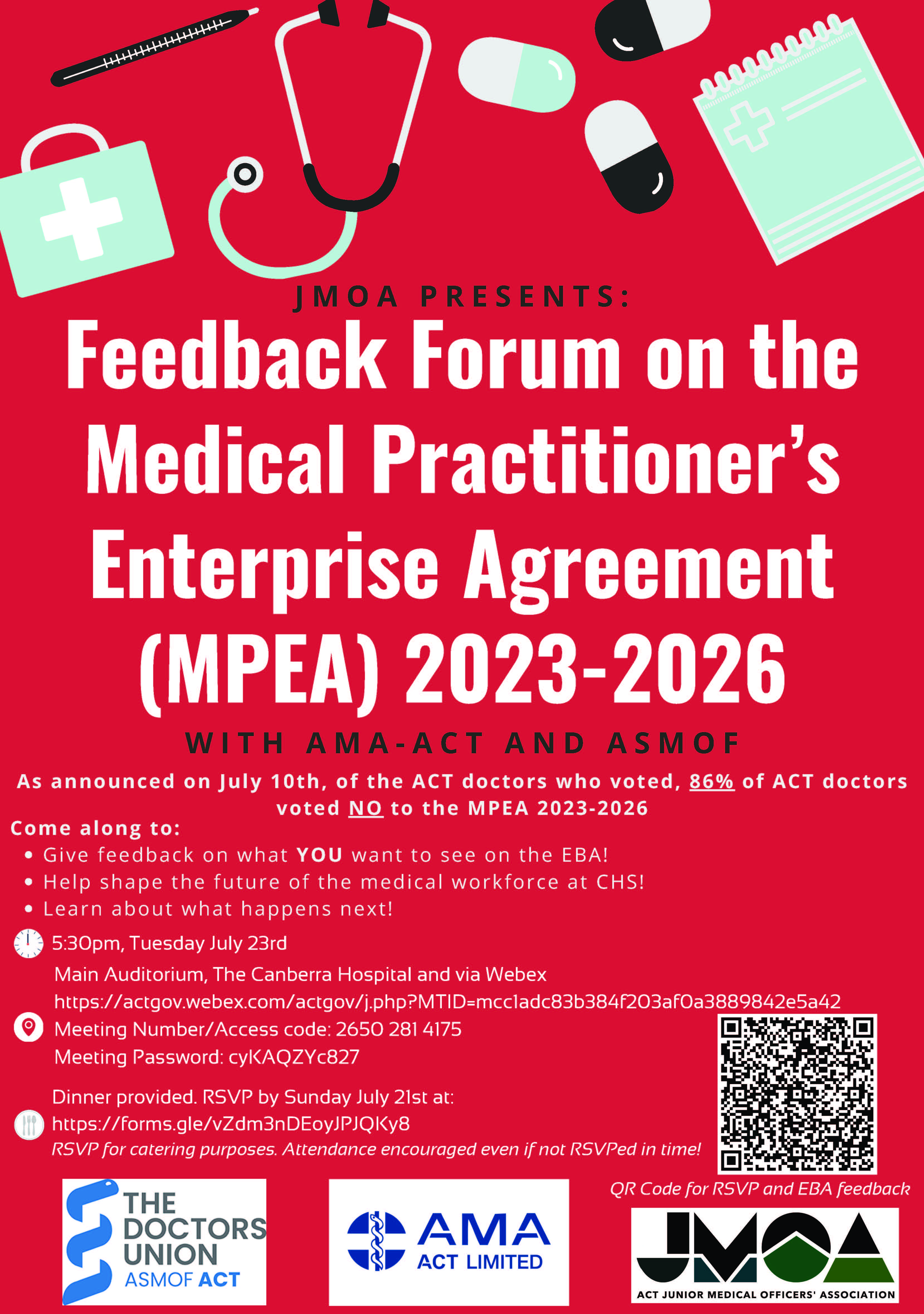 JMOA Feedback Forum Flyer