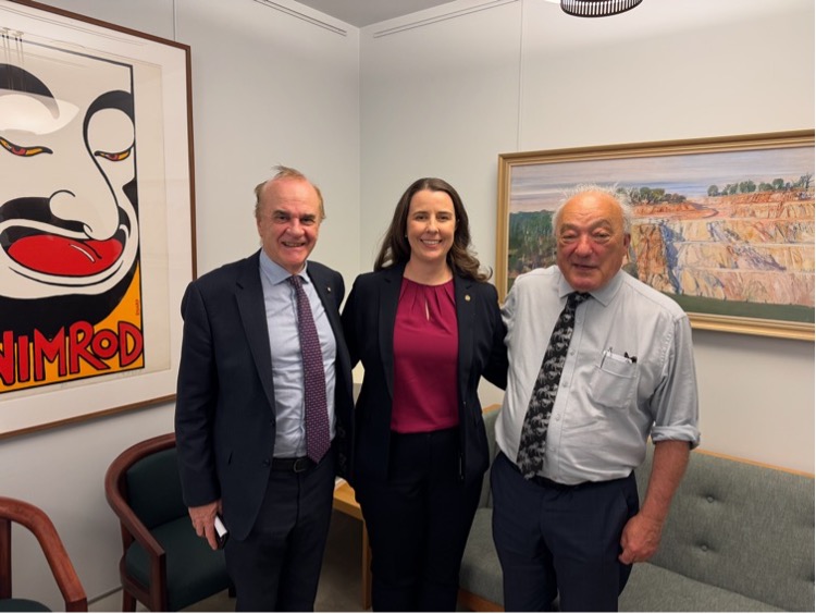 Prof Julian Rait, Dr Danielle McMullen, Dr Mike Freelander