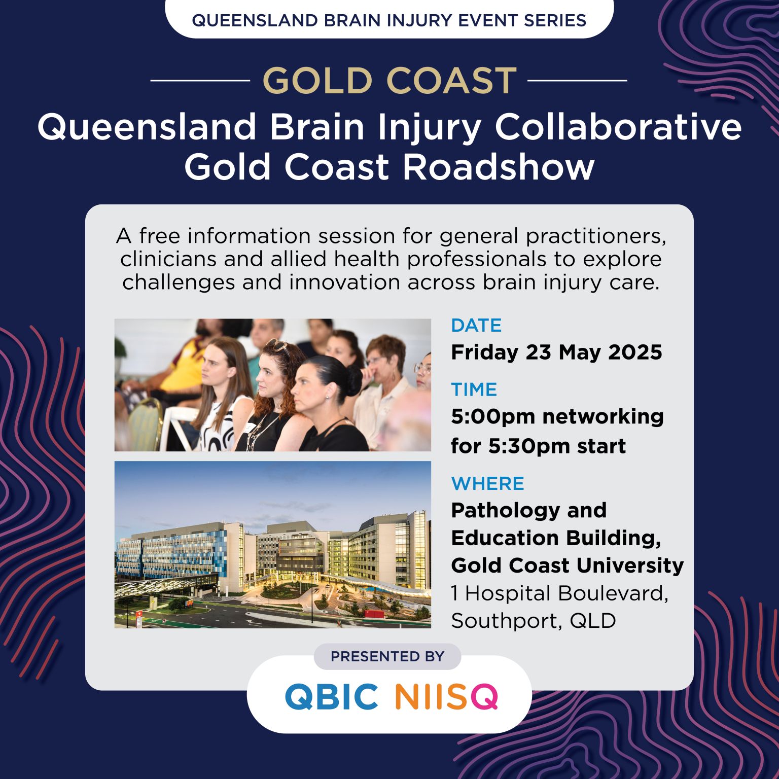 QBIC Roadshow event