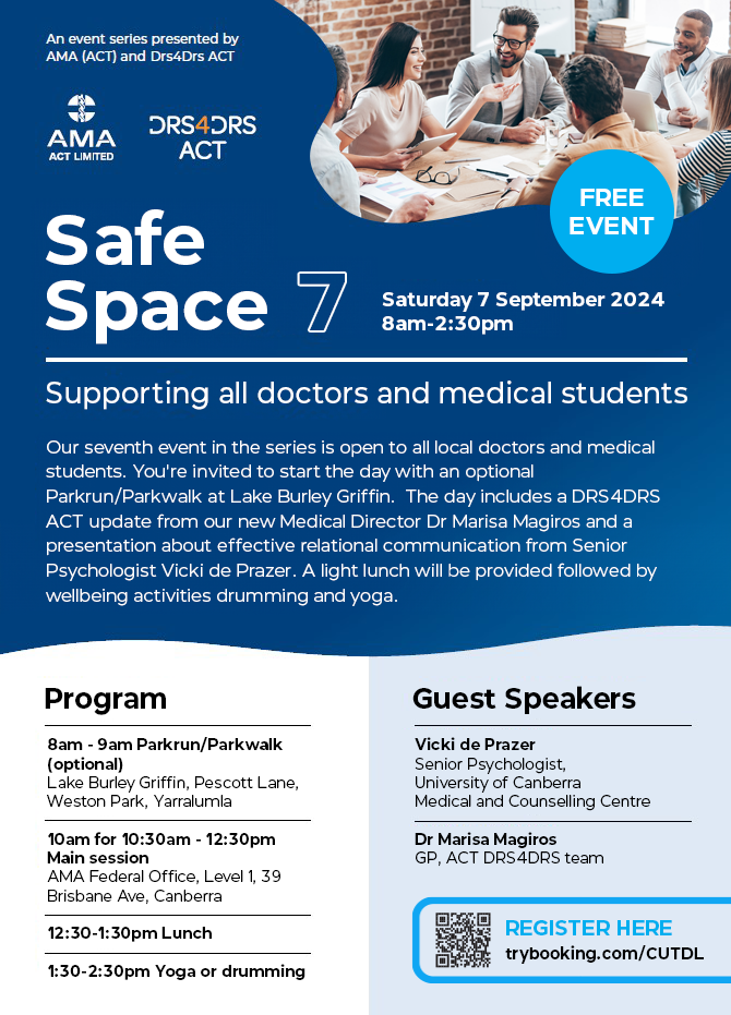 Safe Space 7 for all doctors and medical students