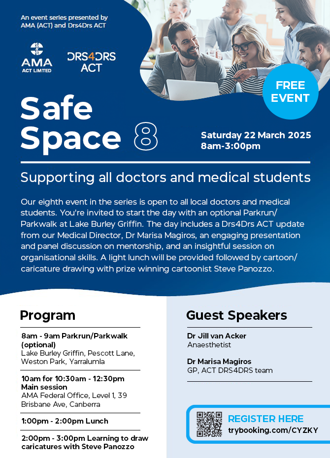 Safe Space 8 for all doctors and medical students