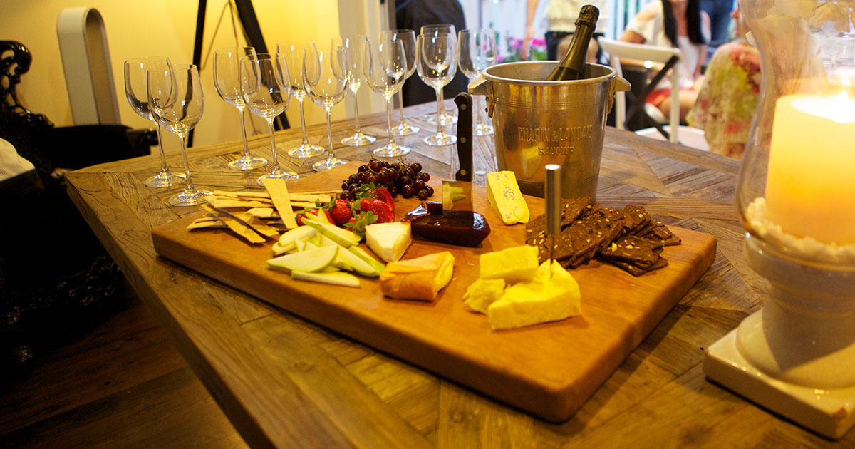 Wine tasting