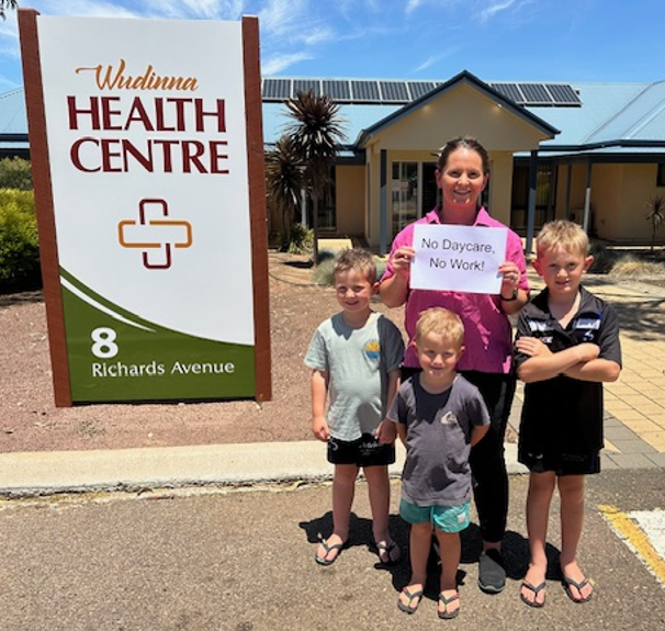 Hilary Sampson of Wudinna Health Centre