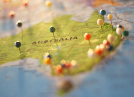 Map of Australia