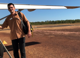 AMA Indigenous Scholarship recipient Lloyd Diggins