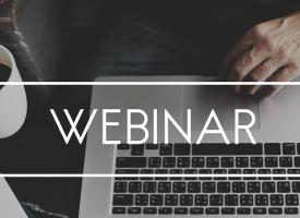 laptop coffee webinar