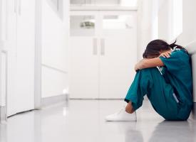 sad doctor