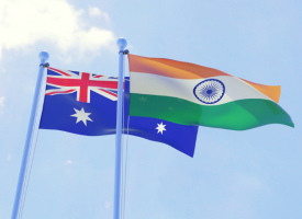 australia india flags