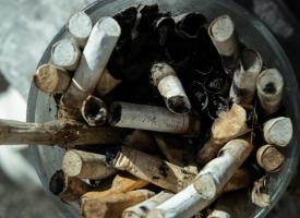 dirty ashtray