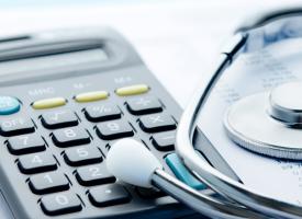 stethoscope on keyboard