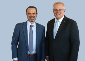 AMA President with Prime Minister