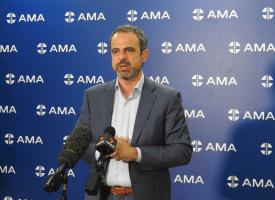 Omar Khorshid at Perth press conference 