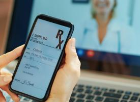 electronic prescription on phone