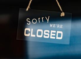 closed sign