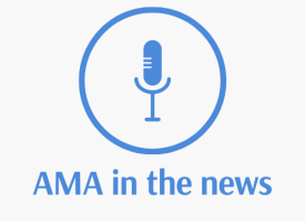 AMA In the News logo