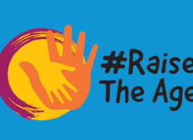 Logo for Raise The Age campaign