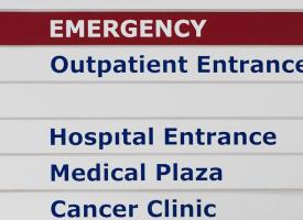 hospital sign