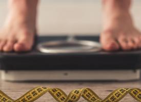 weight scale and tape measure