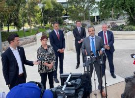 Omar at adelaide presser 