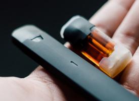 vape in a hand