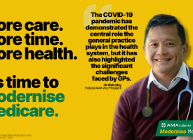 Campaign image with Dr Chris Moy