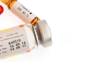 vial with expiry date