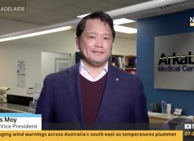 Chris Moy on ABC News Breakfast