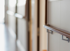 Aged care home hallway