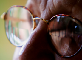 Older person glasses
