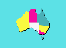 Map of Australia