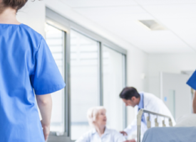 Nurses in hospital