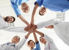 Happy doctors