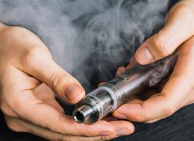 Image of man with vape