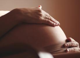 Image of pregnant belly