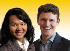 Dr Suzi Nou and Nicholas Elmitt