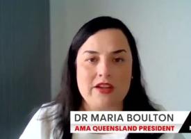 Dr Maria Boulton on Seven News