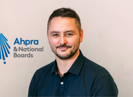 Ahpra's Matthew Hardy