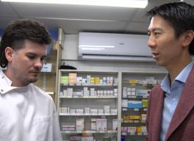 pharmacist and doctor in pharmacy