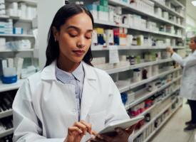 Image of a pharmacist with an eScript